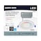 Satco 9W LED DW LP Regress Baffle DL 4 in. Rnd - Starfish IOT Tunable White and RGB - 120V 90 CRI White S11564 - alternate 6